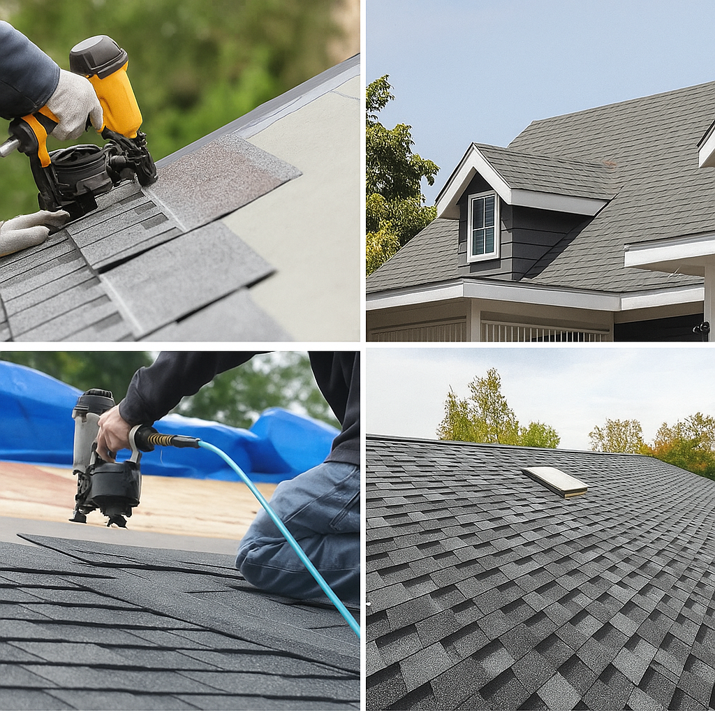 Roofing installation process